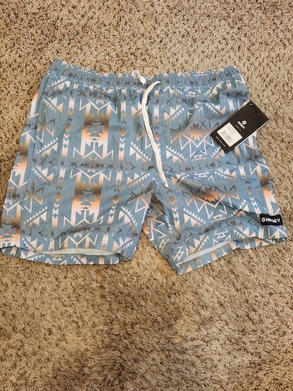 Hooey Volley Board Shorts Aztec Style Size XL